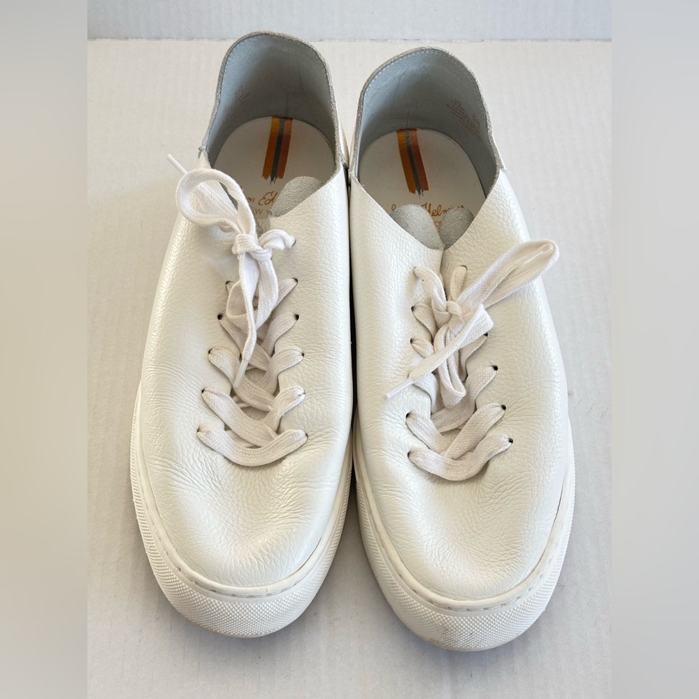 Sam Edelman White Leather Poppy Shoes Size 10.5M